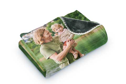 Coperte personalizzate, realizzate in pile polare di qualità: indulgentemente morbide, calde e accoglienti.