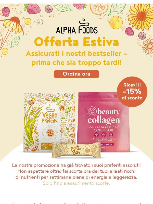 15% di sconto sui nostri best seller estivi ☀️