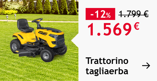 trattorino tagliaerba €1.569