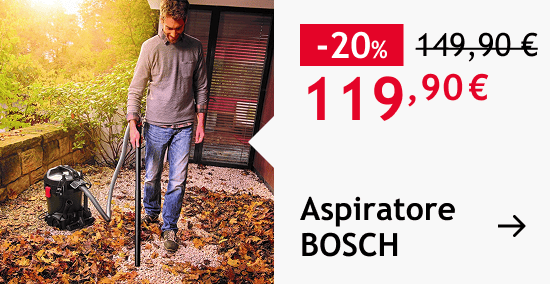 aspiratore bosch €119,90