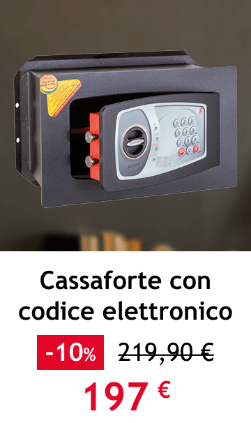 cassaforte con codice elettronico