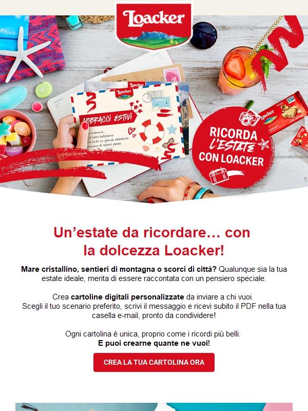 Crea la tua cartolina estiva personalizzata e inviala a chi vuoi! 💌