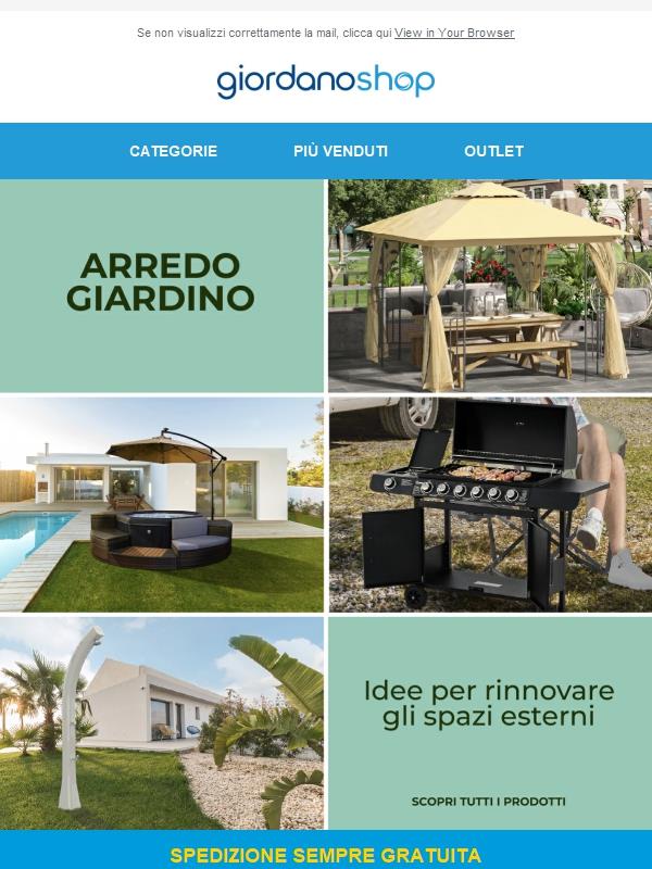 🌞 Vivi il tuo giardino con stile! Scopri l’Arredo da Esterno perfetto per te!"