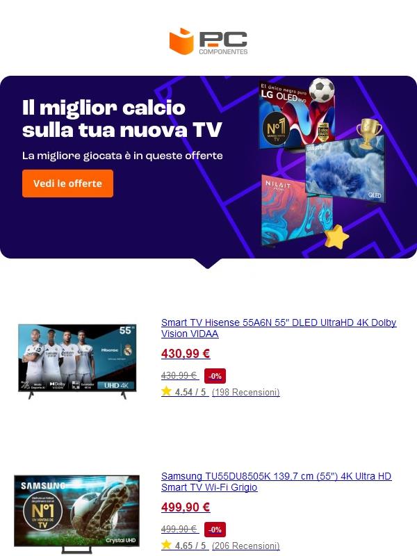 ⚽ Il miglior calcio è sulla tua nuova TV 📺 Scopri le offerte! 🔥