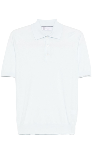 Cotton knit polo