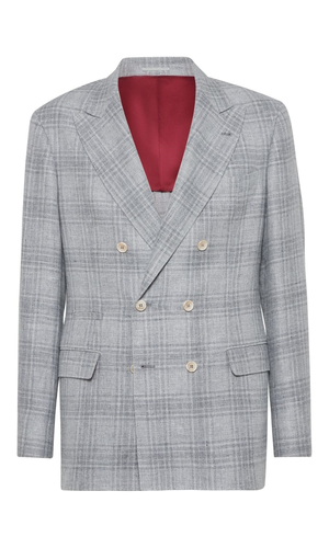Suit-type linen jacket