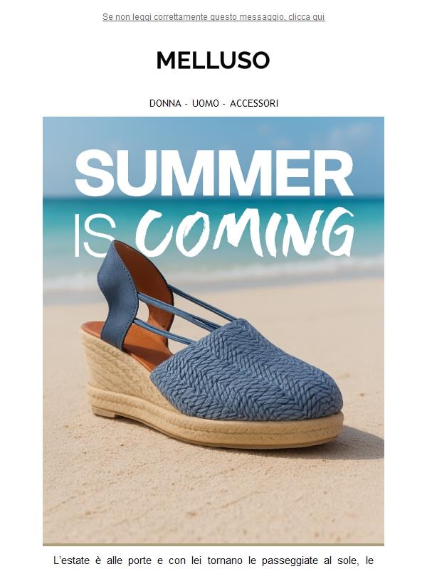 Arriva l'estate! Guarda le nuove espadrillas 🌞