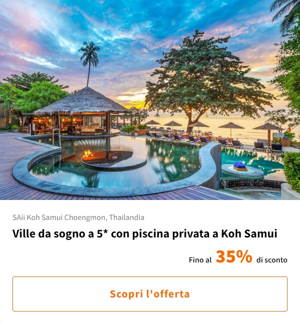 Ville da sogno a 5* con piscina privata a Koh Samui