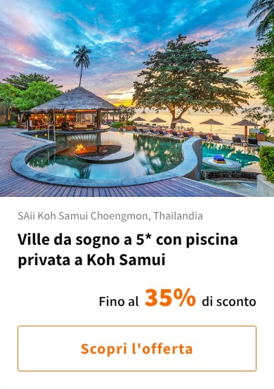 Ville da sogno a 5* con piscina privata a Koh Samui