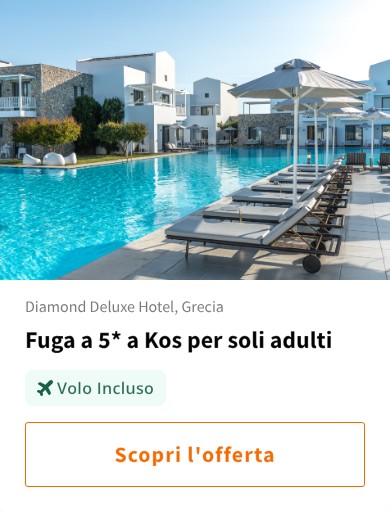 Fuga a 5* a Kos per soli adulti