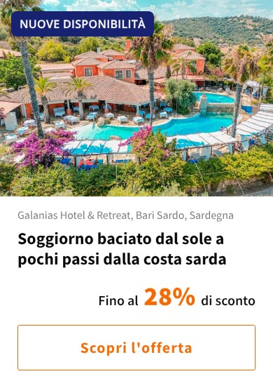 Soggiorno baciato dal sole a pochi passi dalla costa sarda