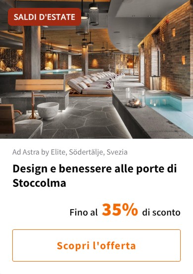 Design e benessere alle porte di Stoccolma