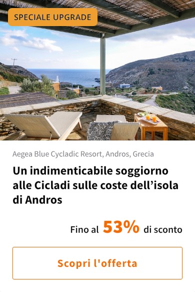 Un indimenticabile soggiorno alle Cicladi sulle coste dell’isola di Andros