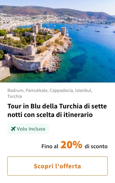 Tour in Blu della Turchia di sette notti con scelta di itinerario