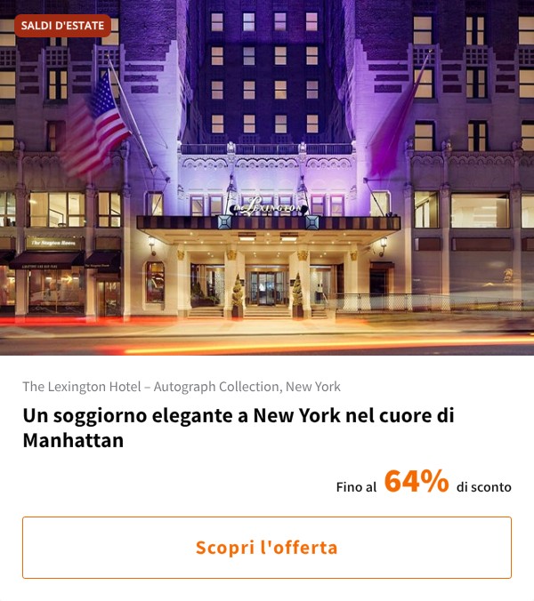Un soggiorno elegante a New York nel cuore di Manhattan