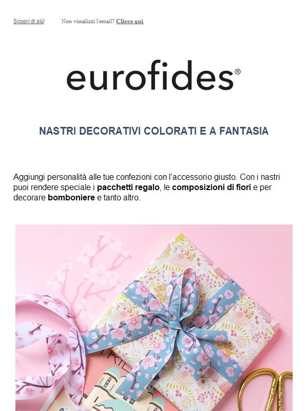 🎀 Nastri colorati e a fantasia