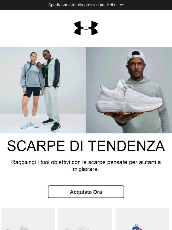 Scarpe pensate per migliorare le tue performance.