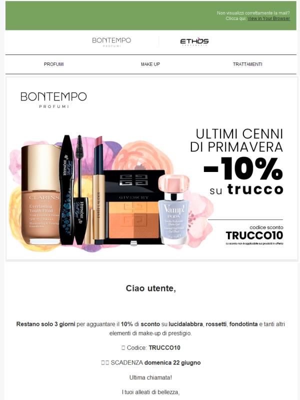 [ULITMI 3 GIORNI] ✨ Il miglior make-up al miglior prezzo!