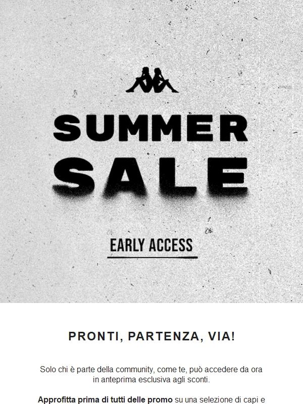 Ecco il tuo Accesso Anticipato!