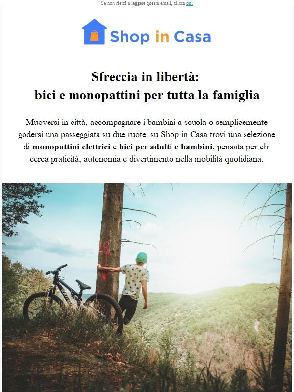 ☀️ Bici e monopattini per grandi e piccoli: la libertà su due ruote