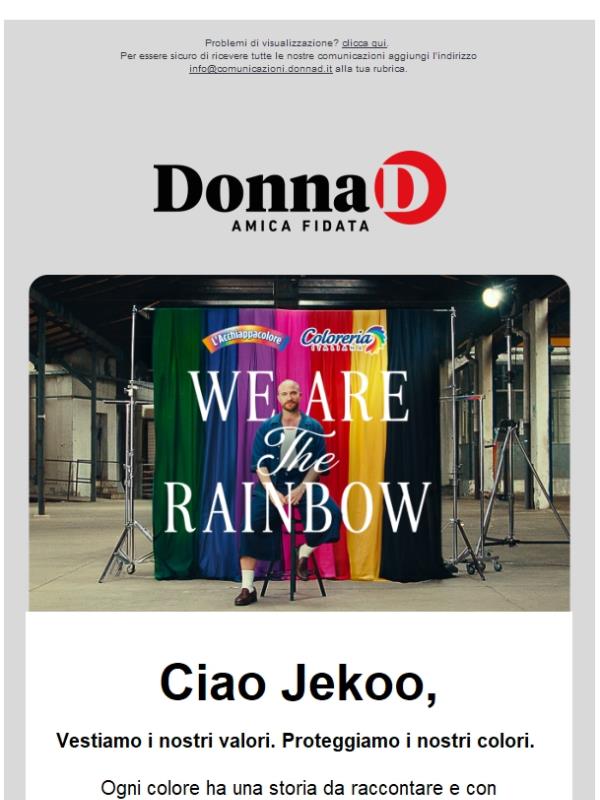 Ogni colore racconta una storia. Celebra il Pride con noi!