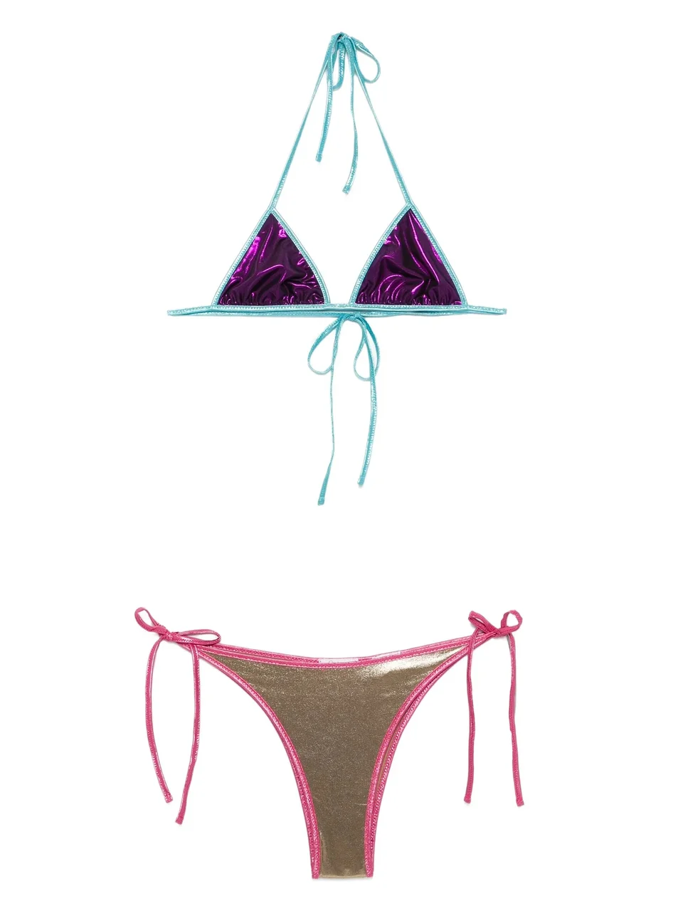 Metallic Triangle Set