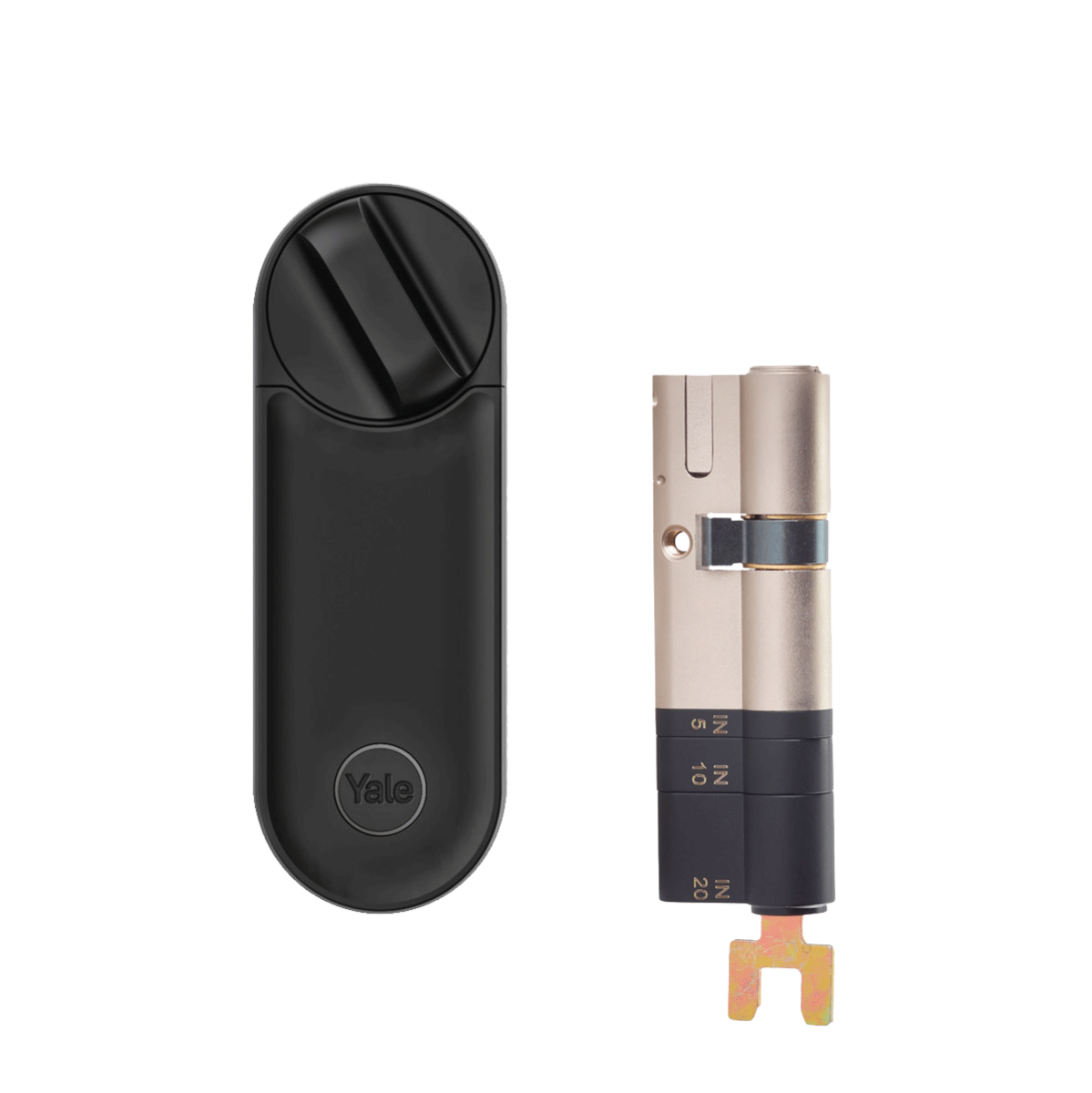Smart Lock Linus® L2 Nero + Cilindro Regolabile