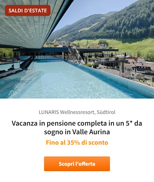 Vacanza in pensione completa in un 5* da sogno in Valle Aurina