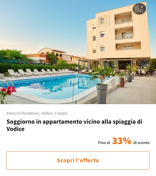 Soggiorno in appartamento vicino alla spiaggia di Vodice