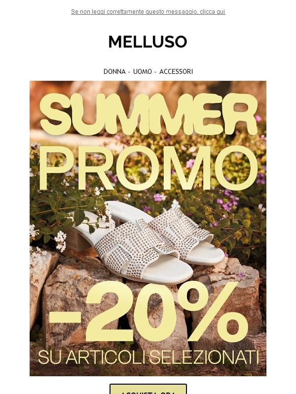 SUMMER PROMO | -20% su calzature estive 👠🏖️