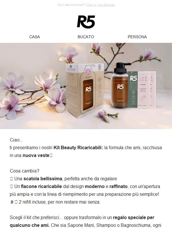 Kit Beauty Ricaricabili😍