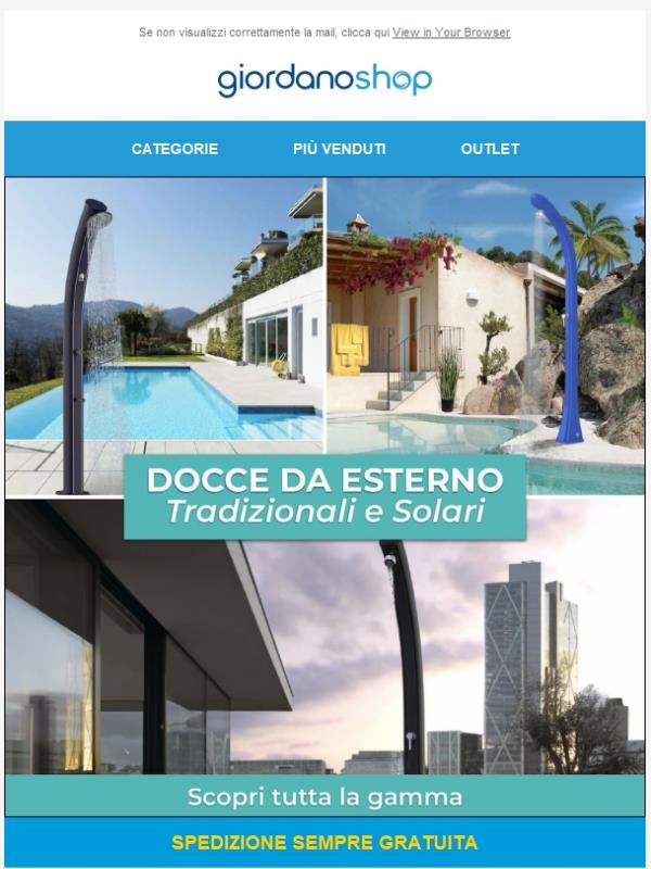 🚿 Rinfresca le tue giornate!