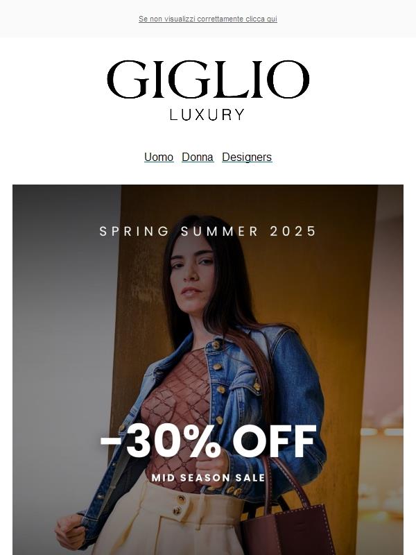Tempo di Mid Season Sale -30% OFF