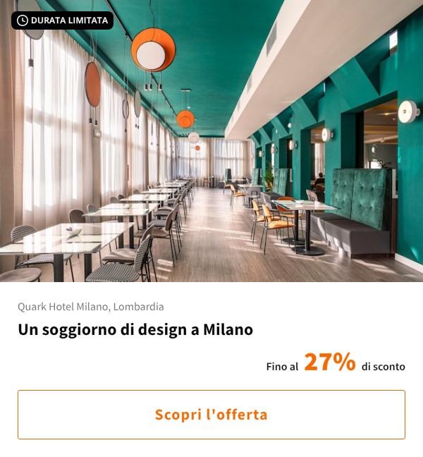 Un soggiorno di design a Milano