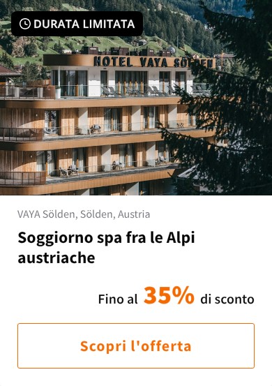 Soggiorno spa fra le Alpi austriache
