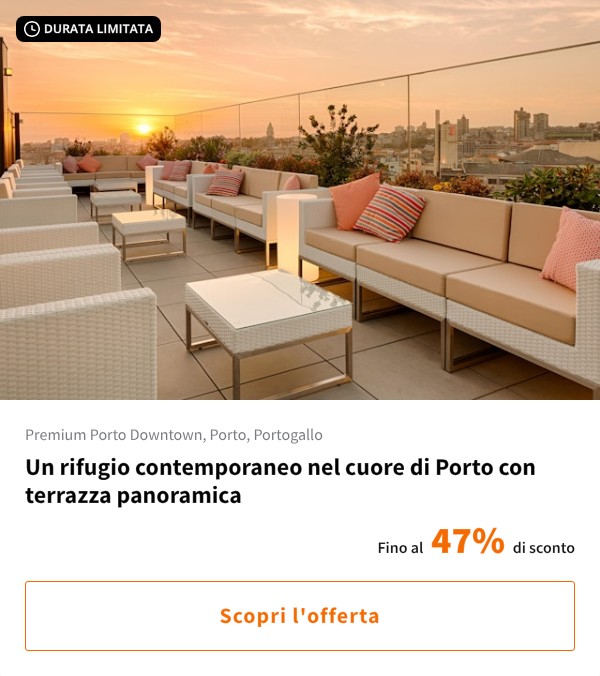 Un rifugio contemporaneo nel cuore di Porto con terrazza panoramica