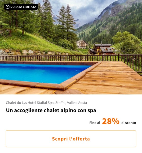 Un accogliente chalet alpino con spa