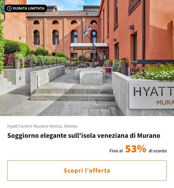 Soggiorno elegante sull'isola veneziana di Murano
