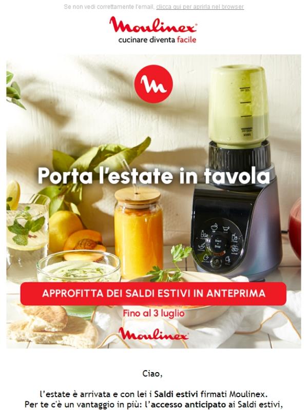 Per te i Saldi estivi iniziano prima!💥