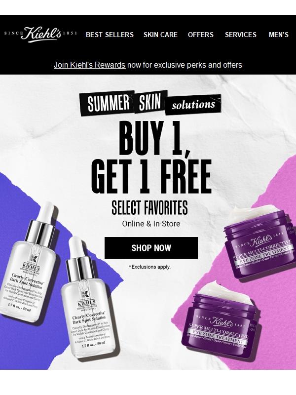 Double the Kiehl's, Half the Price! Online & In-store. | Jekoo