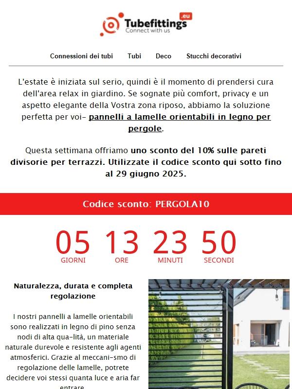 Date il benvenuto all'estate con un nuovo spazio in giardino 🌿