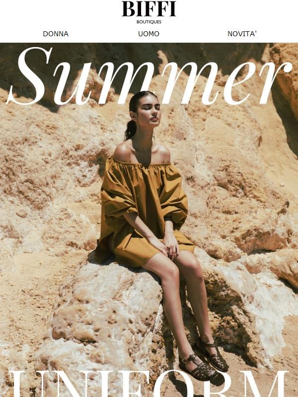 Summer Uniform 🌻 | BIFFI.COM