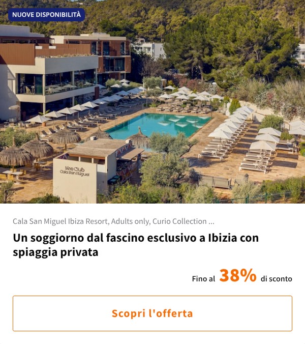 Un soggiorno dal fascino esclusivo a Ibizia con spiaggia privata
