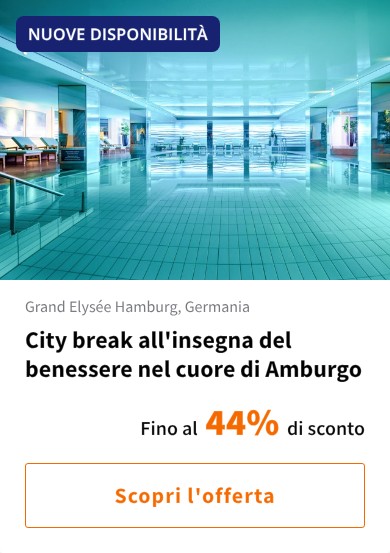 City break all&#x27;insegna del benessere nel cuore di Amburgo