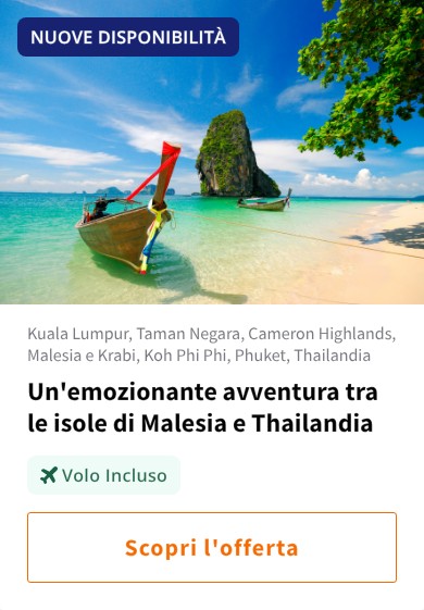 Un&#x27;emozionante avventura tra le isole di Malesia e Thailandia