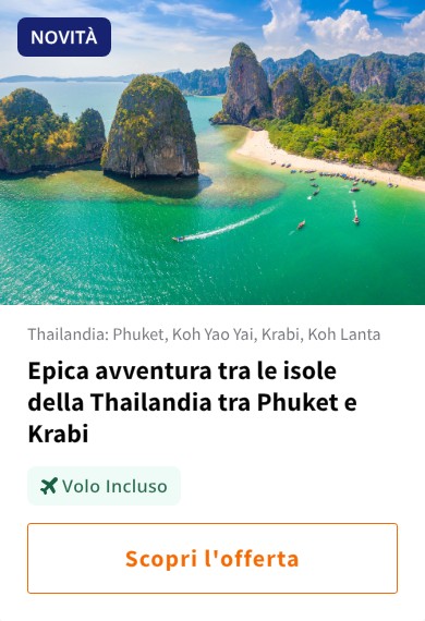 Epica avventura tra le isole della Thailandia tra Phuket e Krabi