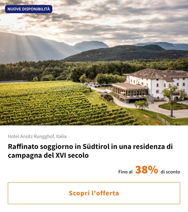 Raffinato soggiorno in Südtirol in una residenza di campagna del XVI secolo