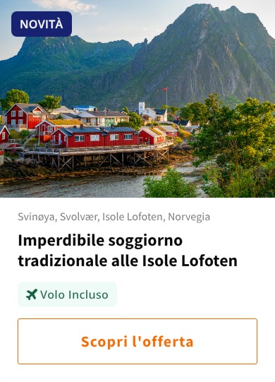 Imperdibile soggiorno tradizionale alle Isole Lofoten