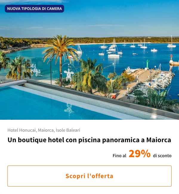 Un boutique hotel con piscina panoramica a Maiorca