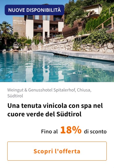 Una tenuta vinicola con spa nel cuore verde del Südtirol